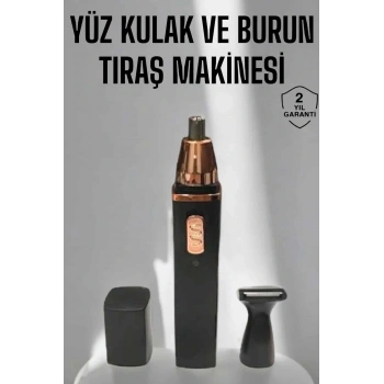 Tıraş Makinesi Kulak Burun Ve Yüz Temizleyici Şarjlı Mini