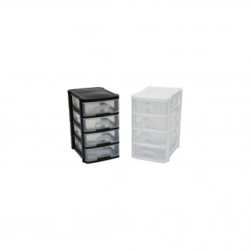TONTON - MİNİ ÇEKMECE 4 KATLI 10.3X13.9X16.6CM (5324)