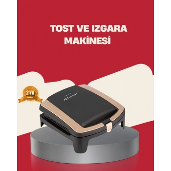 Tost Makinesi Yapışmaz Plaka 1500 Watt Güçlü Performans