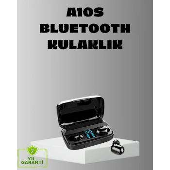 TWS A10s Bluetooth 5.0 Kulaklık – Yüksek Ses Kalitesi, Ergonomik, Uzun Pil Ömürlü