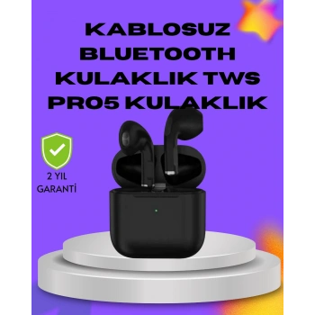 TWS Pro 5 – 3D HD Ses Kalitesi ve Gelişmiş Ses Yalıtımı