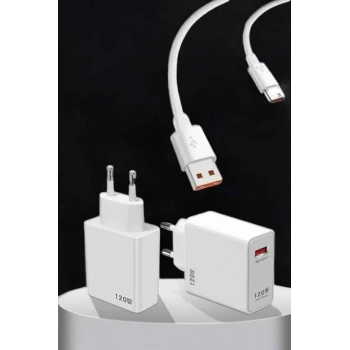 Type-c 120w Şarj Aleti Hızlı Şarj Turbo
