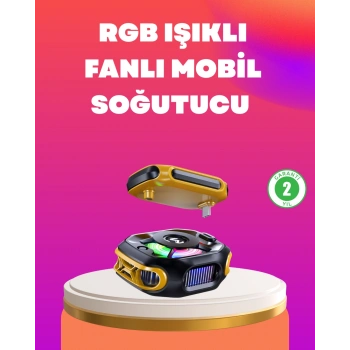 Type-c Girişli Aı Modlu Yüksek Performanslı Telefon Soğutucu