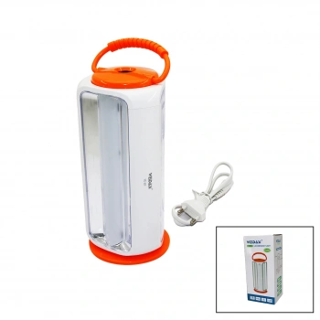 ÜÇGEN DİKEY MODEL EL FENERİ LAMBA 3 PARÇA  TUBE TÜP LED - 54SMD FİŞ ŞARJLI - POWERBANK - SOLAR GİRİŞ SOKETLİ (5324)