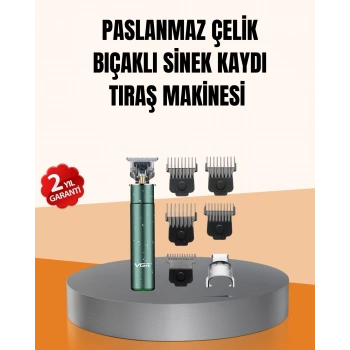 USB Hızlı Şarjlı 3 Saat Kullanımlı Saç Kesme Makinesi
