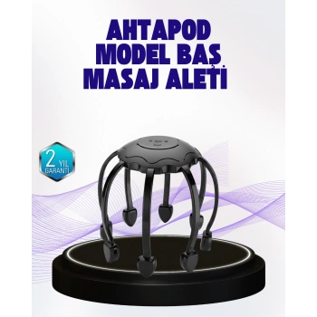 Uyku Destekleyici Saç Derisi Masaj Aleti Sessiz Ve Usb Şarjlı