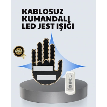 Uzaktan Kumandalı Çok Fonksiyonlu Araç Led Işığı