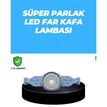 Uzun Pil Ömürlü Kamp ve Dağcılık Kafa Lambası