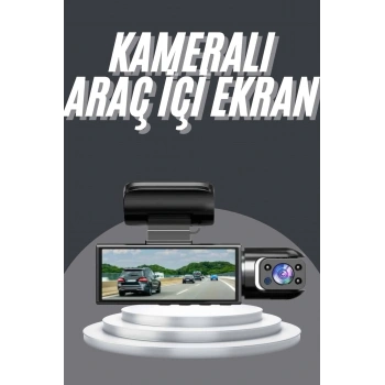 Video Ve Fotoğraf Kaydedici Sürüş Kamerası Ön Ve Arka Çift Kameralı