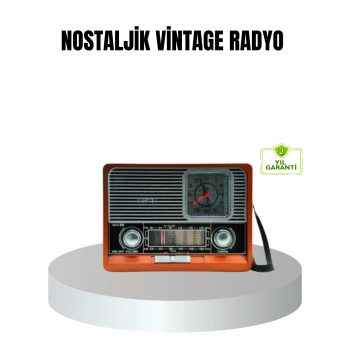 Vintage Radyo – Nostaljik Tasarım Ve Modern Teknoloji Bir Arada