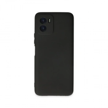 Vivo Y15s Kılıf First Silikon - Siyah