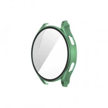 Watch 5 44mm Wall Camlı Kasa Ekran Koruyucu - Koyu Yeşil