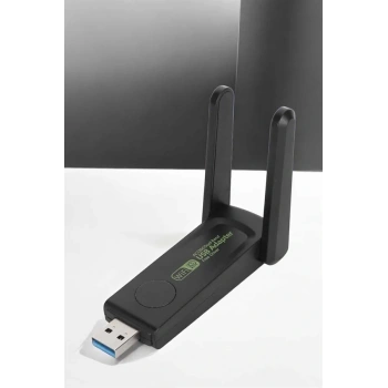 Wifi Alıcı Wifi Adaptörü Usb Girişli 3.0