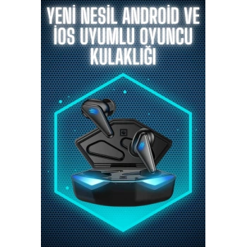 Wireless Gaming Kulaklık Mikrofonlu Bluetooth Oyuncu Kulaklığı