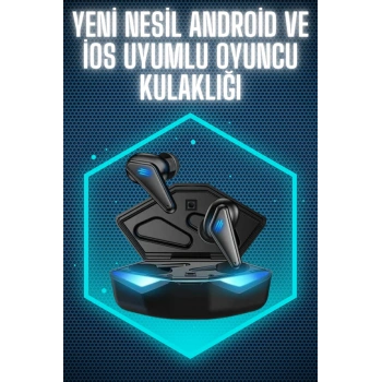 Wireless Gaming Kulaklık Mikrofonlu Bluetooth Oyuncu Kulaklığı