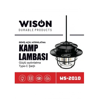 Wison WS-2010 Geniş Açılı Aydınlatma Kamp Lambası (5324)