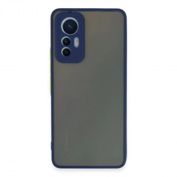 Xiaomi Mi 12 Lite Kılıf Montreal Silikon Kapak - Lacivert