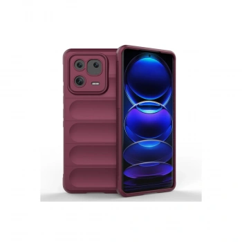 Xiaomi Mi 13 Kılıf Optimum Silikon - Bordo