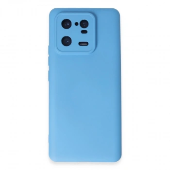 Xiaomi Mi 13 Pro Kılıf Nano İçi Kadife Silikon - Mavi