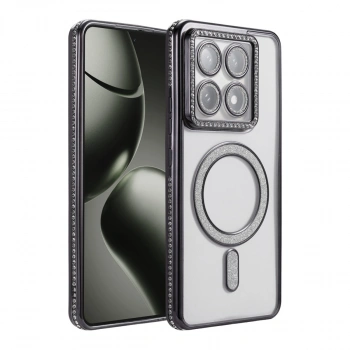 Xiaomi Mi 14t Pro Joke Simli Magneticsafe Kılıf - Siyah