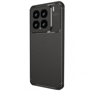 Xiaomi Mi 15 Kılıf Auto Focus Karbon Kapak - Siyah