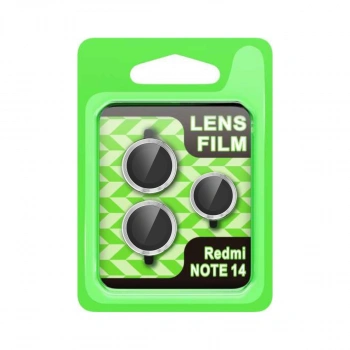 Xiaomi Note 14 5g Raze Metal Kamera Lens - Gümüş