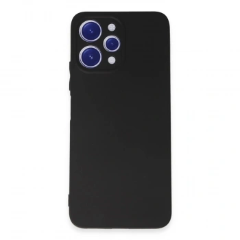 Xiaomi Redmi 12 Kılıf First Silikon - Siyah