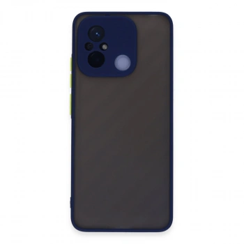 Xiaomi Redmi 12c Kılıf Montreal Silikon Kapak - Lacivert