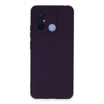 Xiaomi Redmi 12c Kılıf Nano İçi Kadife Silikon - Mor