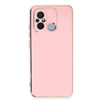 Xiaomi Redmi 12c Kılıf Volet Silikon - Pembe