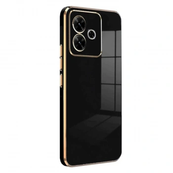 Xiaomi Redmi 13 4g Kılıf Volet Silikon - Siyah