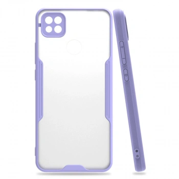 Xiaomi Redmi 9c Kılıf Platin Silikon - Lila