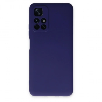 Xiaomi Redmi Note 11t Kılıf Nano İçi Kadife Silikon - Mor