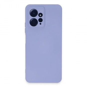 Xiaomi Redmi Note 12 4g Kılıf Nano İçi Kadife Silikon - Lila