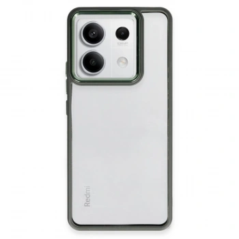 Xiaomi Redmi Note 13 4g Kılıf Power Silikon - Koyu Yeşil