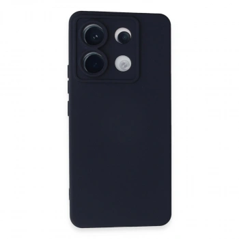 Xiaomi Redmi Note 13 Pro 5g Kılıf Nano İçi Kadife Silikon - Lacivert