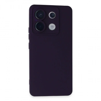 Xiaomi Redmi Note 13 Pro 5g Kılıf Nano İçi Kadife Silikon - Mor