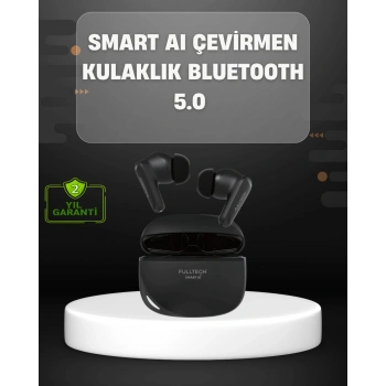Yapay Zeka Destekli Bluetooth Kulaklık Anlık Çeviri Ve Gürültü Engelleme