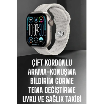 Yeni Nesil Akıllı Saat Arama Cevaplama GPS Takibi Adımsayar NFC Özelliği