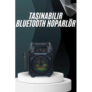 Yeni Nesil Bluetooth Hoparlör Usb Tf Kart Girişli Çoklu Bağlantı