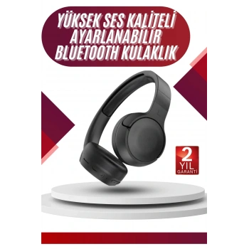 Yeni Nesil Kulak Üstü Bluetooth Kulaklık Type-c Girişli Yüksek Ses Kaliteli