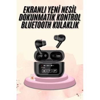 Yeni Nesil Pro Ekranlı Bluetooth Kulaklık 5.0 Bluetooth