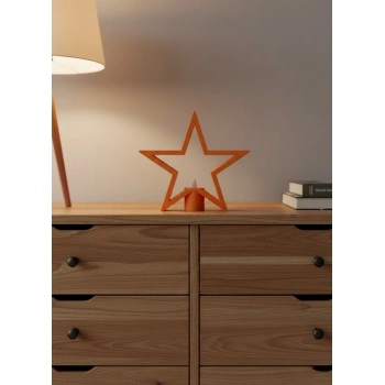 Yıldız Mumluk Turuncu