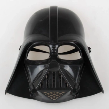 Yıldız Savaşları Star Wars Maskesi Darth Vader Maskesi Siyah Renk (5324)