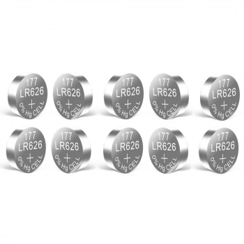 Yuma LR66 AG4 377 SR626 1.5V Alkalin Saat Pili 10 Adet