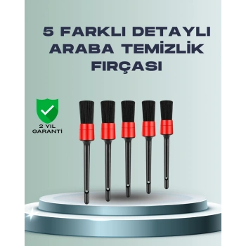 Yumuşak Kıllı Araç Bakım Fırça Takımı