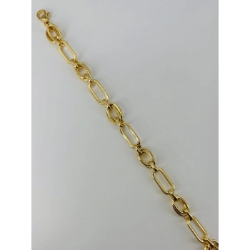    Zirkon Taşlı Pirinç Bileklikler 17+4 Cm  - Kbl0383