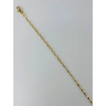    Zirkon Taşlı Pirinç Bileklikler 19 Cm  - Kbl0382