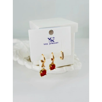 Zirkon Taşlı Üçlü Kombin Kombin - Kp00372
