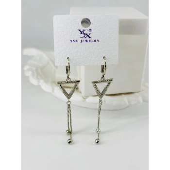 Zirkon Taşlı Üçlü Kombin Küpe - Kp00425